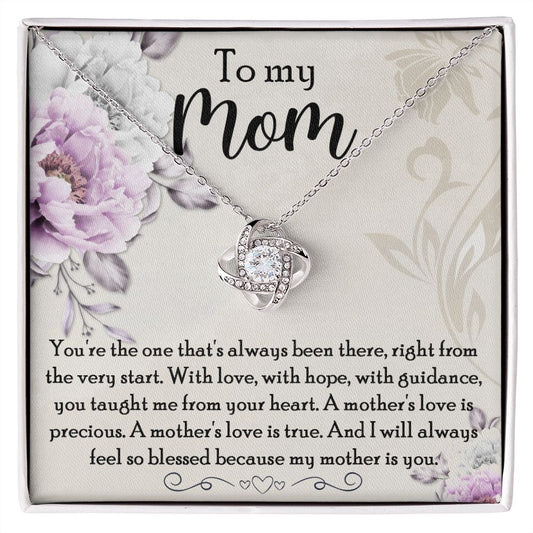 Because my mother is you Necklace